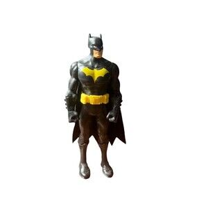 2015 Batman Action Figure – 6" DC Comics Justice League by Mattel (Black Suit)